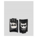 Rukavice Karl Lagerfeld K/Ikonik Gloves Čierna