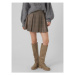 Vero Moda Mini sukňa Tracy 10299719 Béžová Regular Fit