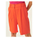 Tatuum Bavlnené šortky Potrika T2330.160 Oranžová Regular Fit