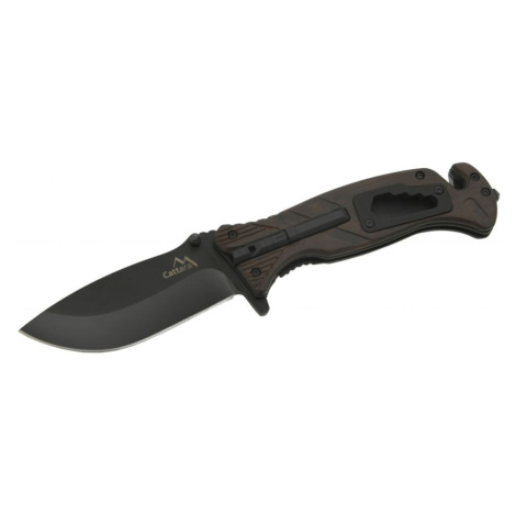 88294 Cattara Zavírací nůž BLACK BLADE s pojistkou, 21,7 cm