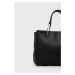 Kožená kabelka Emporio Armani čierna farba, Y3D166 Y478E