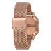 Nixon Digitálne hodinky 'Siren Milanese'  ružové zlato / čierna