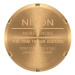 Nixon Analógové hodinky  zlatá / čierna / biela