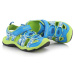 Dětské outdoorové sandály ALPINE PRO GROBO neon atomic blue 34