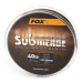 Fox splietaná šnúra submerge sinking braided mainline camo 300 m-priemer 0,16 mm / nosnosť 11,3 