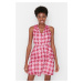 Trendyol Pink Ruffle Dress