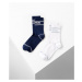 Ponožky Karl Lagerfeld K/ Essential Sport Sock 2Pak Modrá