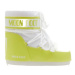 Dámske nízke zimné topánky MOON BOOT MB ICON LOW NYLON BA01 CYBER LIME WHITE