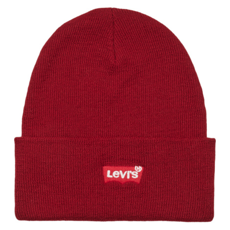 Levis  RED BATWING EMBROIDERED SLOUCHY BEANIE  Čiapky Bordová Levi´s