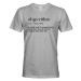 Pánske tričko Algorithm - vtipný darček pre programátorov