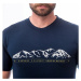 SENSOR MERINO ACTIVE PT MOUNTAINS pánske tričko kr.rukáv deep blue