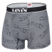 Levi's&reg; MEN BACK IN SESSION TRUNK 3P Pánske boxerky, čierna, veľkosť