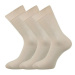 3PACK ponožky BOMA béžové (Blažej)