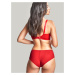 Panache Ana Plunge salsa red 9396