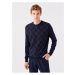 LC Waikiki Crew Neck Long Sleeve Men's Knitwear Sweater