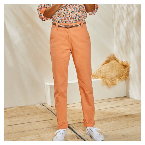 Strečové chino nohavice Blancheporte