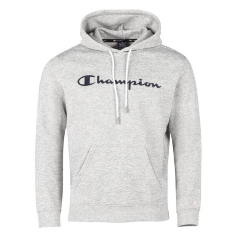 Champion HOODED SWEATSHIRT Pánska mikina, sivá, veľkosť