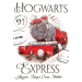 Carbotex Detský uterák Harry Potter Rokfortský Express 30x50 cm