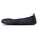 AYLLA BALLERINAS Dámska barefoot obuv, čierna, veľkosť