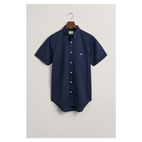 KOŠEĽA GANT REG POPLIN SS SHIRT MARINE