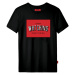 Pánske tričko John Frank JFTCOOL43 WATCHING černá