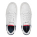 Tommy Hilfiger Sneakersy Th Basket Core Lth Mix Ess FM0FM05058 Biela