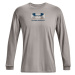 Tričko Under Armour Grid Geometric Logo Ls Pewter