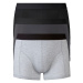 LIVERGY® Pánske bavlnené boxerky, 3 kusy (čierna/sivá/svetlosivá)