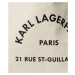 Kabelka Karl Lagerfeld K/Rue St Guillaume Canvas Tote Hnedá