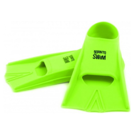 Borntoswim junior short fins green