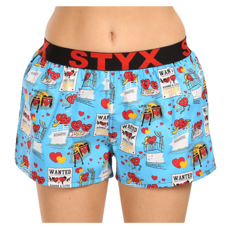 Women's Boxer Shorts Styx Art Sports Rubber Valentine's Day Couples