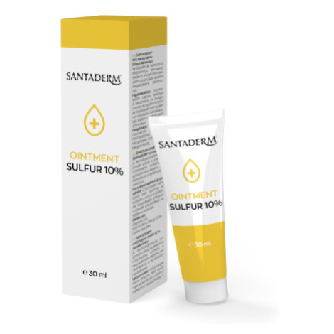 SANTADERM Ointment sulfur 10% masť so sírou 30 ml