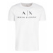 Armani Exchange Tričko 8NZTCJ Z8H4Z 1100 Biela Slim Fit