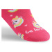 Detské barefoot ponožky Be Lenka Kids - Crew - Unicorn - BubleGum Pink