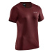 Women's T-shirt CEP SS Dark Red