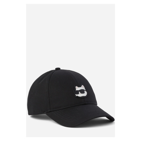 Šiltovka Karl Lagerfeld K/Ikonik 2.0 Choupette Cap Black