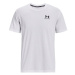 Under Armour Tričko Ua Logo Emb 1373997 Biela Relaxed Fit