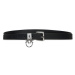 Pinko Dámsky opasok Ballestas H1.5 Belt 20242 PLT01 104023.A23I Čierna