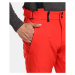 Kilpi RHEA-M Pánske softshellové lyžiarske nohavice UM0409KI Červená