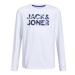 Jack&Jones Junior Blúzka 12245920 Biela Loose Fit