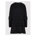 Vero Moda Úpletové šaty Ulva 10253643 Čierna Regular Fit