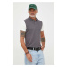 Bavlnené polo tričko Pepe Jeans Longford šedá farba, vzorované