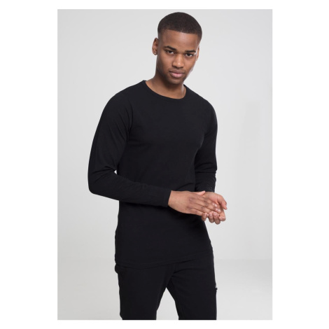 Fitted Stretch L/S T-Shirt Black