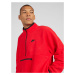 Nike Sportswear Mikina 'Club Polar'  červená / čierna