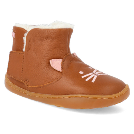Barefoot Zimné topánky Camper - Firstwalkers Pavitra Igar K900294-002 Brown