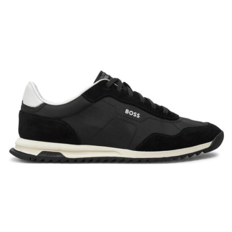 Boss Sneakersy Zayn Lowp sdtx 50517276 Čierna Hugo Boss