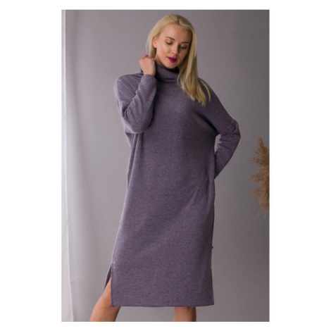 Dámske šaty Key LHD 202 - barva:KEYFIAL/fialová slivka
