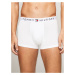 Tommy Hilfiger Underwear Boxerky  rubínová / čierna / šedobiela