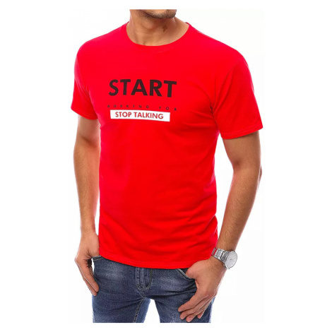 Red Dstreet Men's T-Shirt