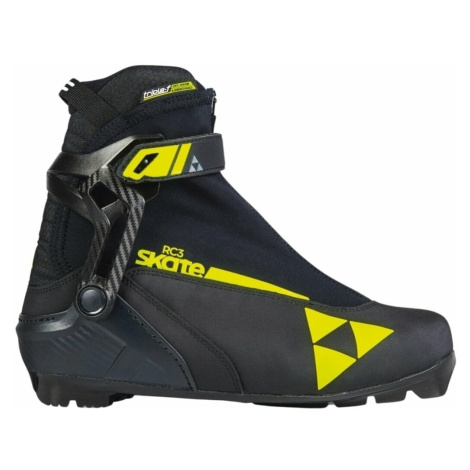 Fischer RC3 Skate Boots Black/Yellow 10,5